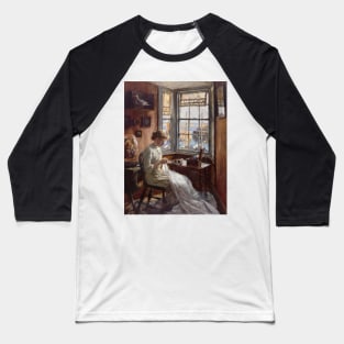 Stanhope Forbes: the harbour window Baseball T-Shirt